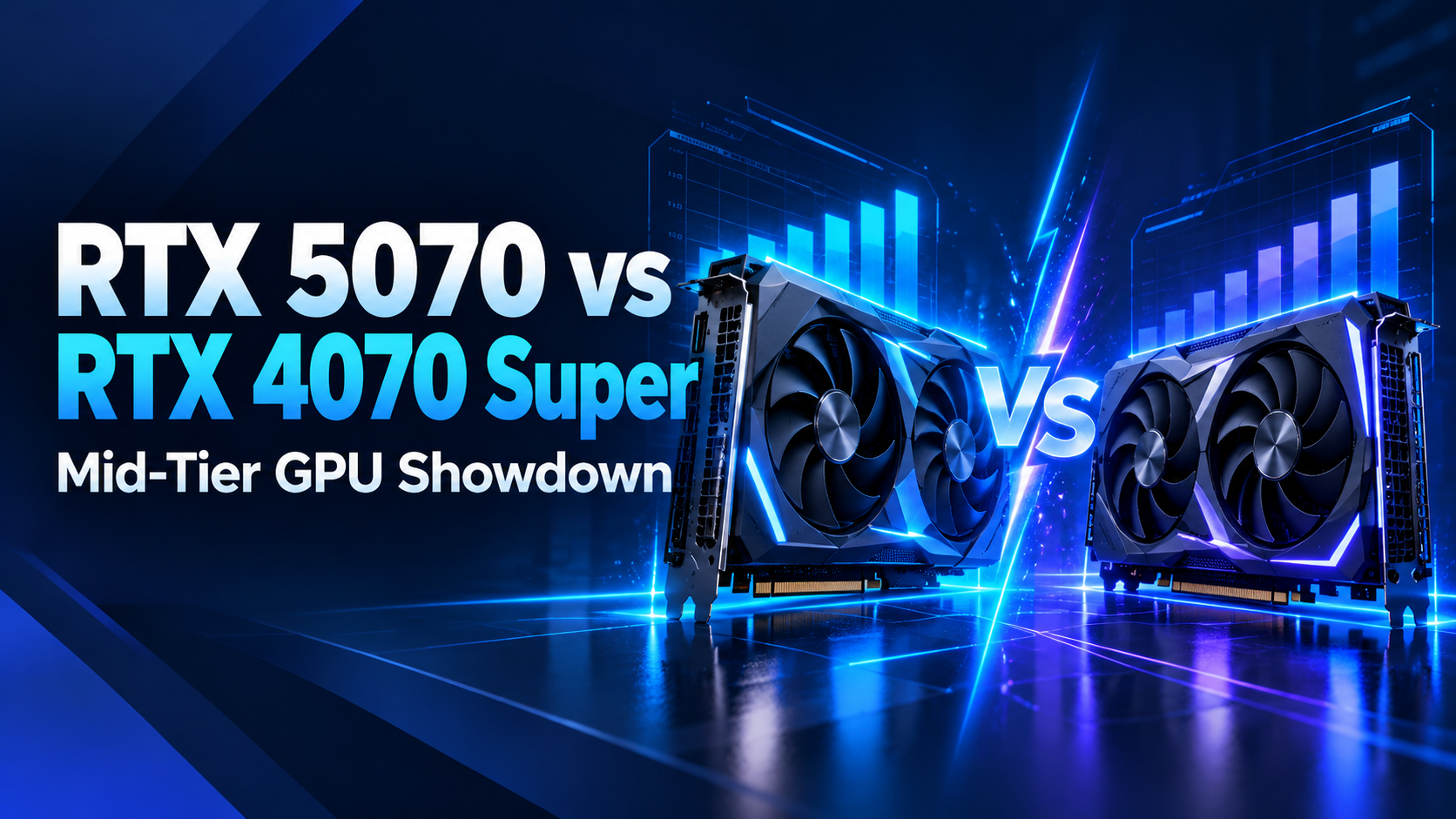Read more about the article RTX 5070 vs RTX 4070 Super: Mid‑Tier GPU Showdown